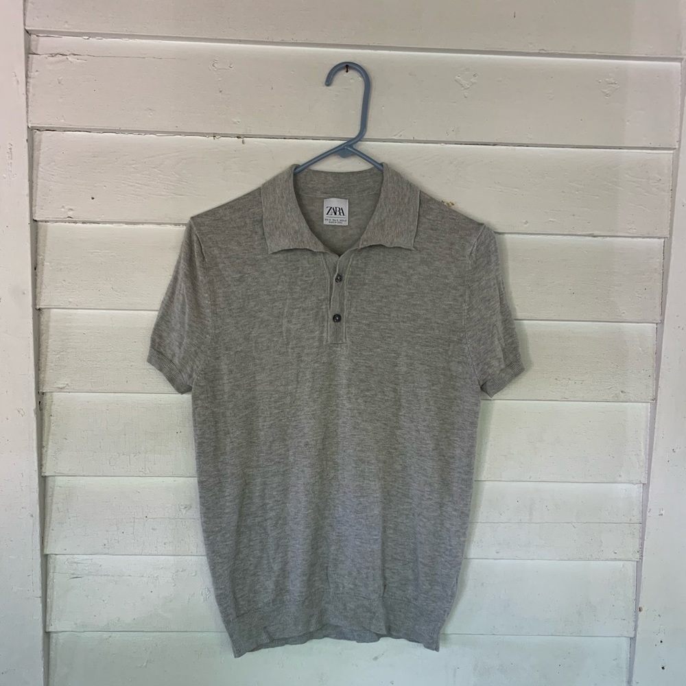 Zara men’s button up tshirt